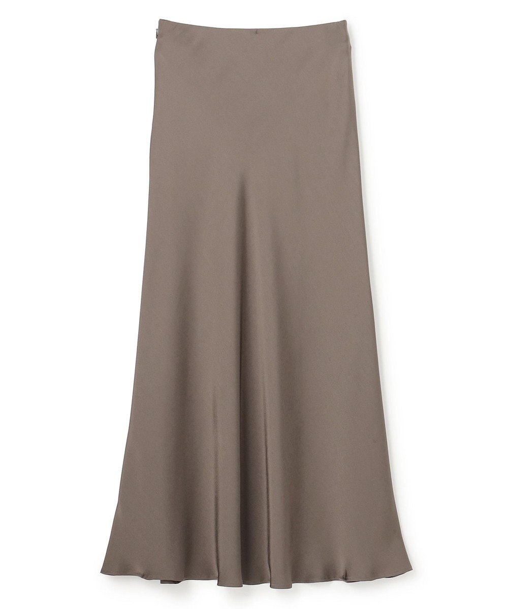 uncrave ライトダブルサテン バイアススカート 