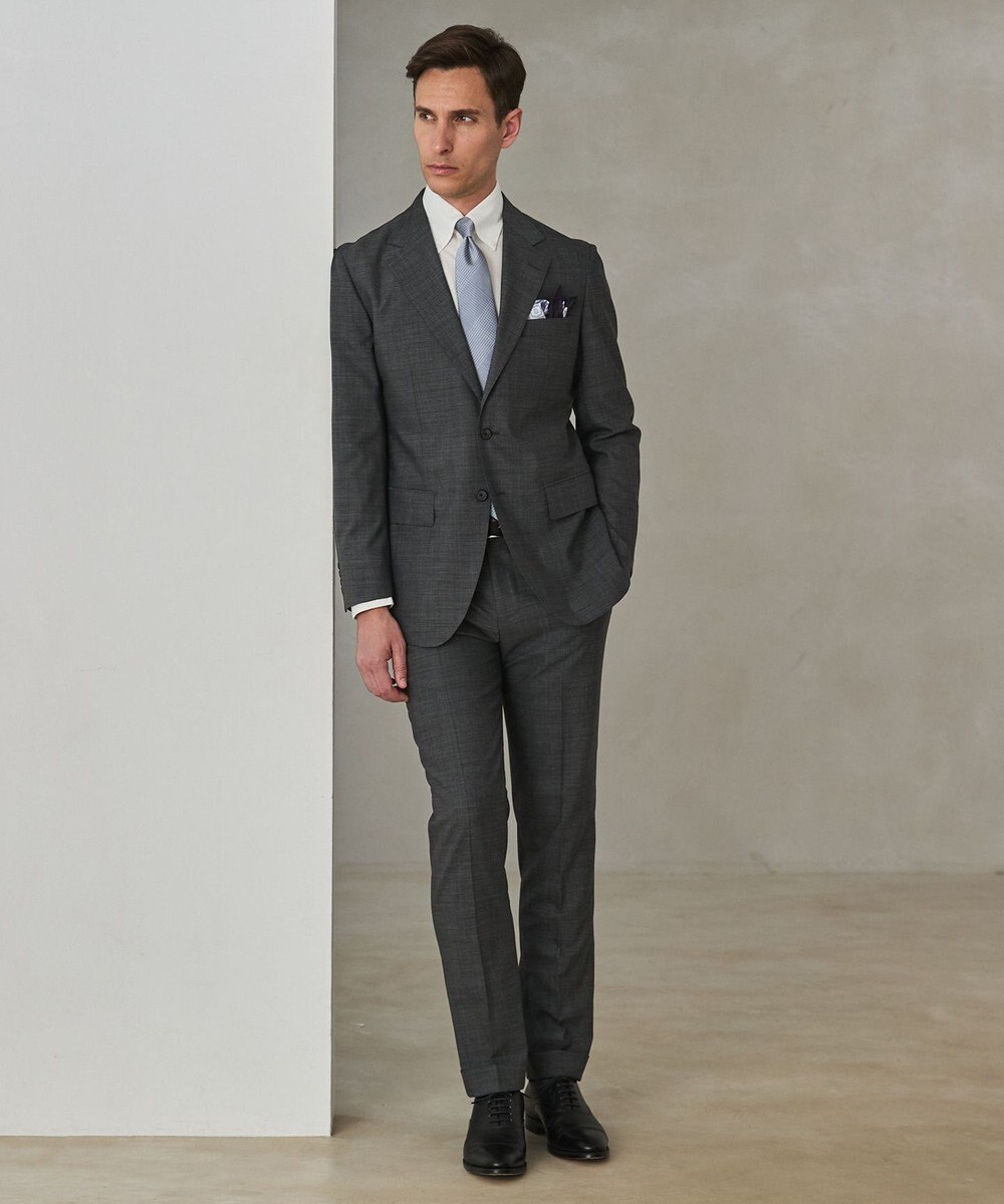 GOTAIRIKU 通年素材【横伸度15％のストレッチ】タスマニア100% SUPER120'sスーパーストレッチ トロピカルスーツ 