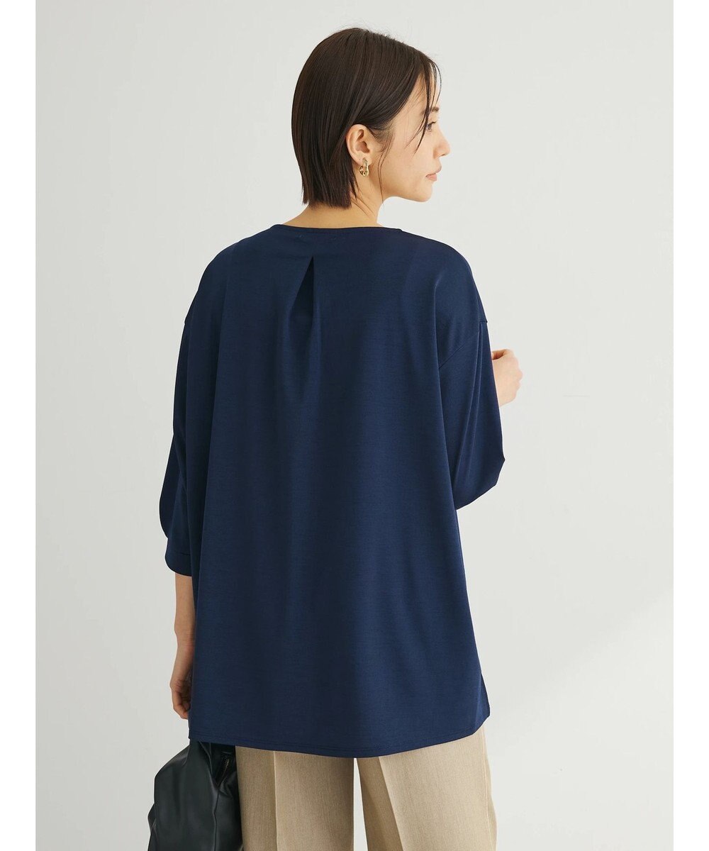 Green Parks バー付き７分袖ブラウソー 