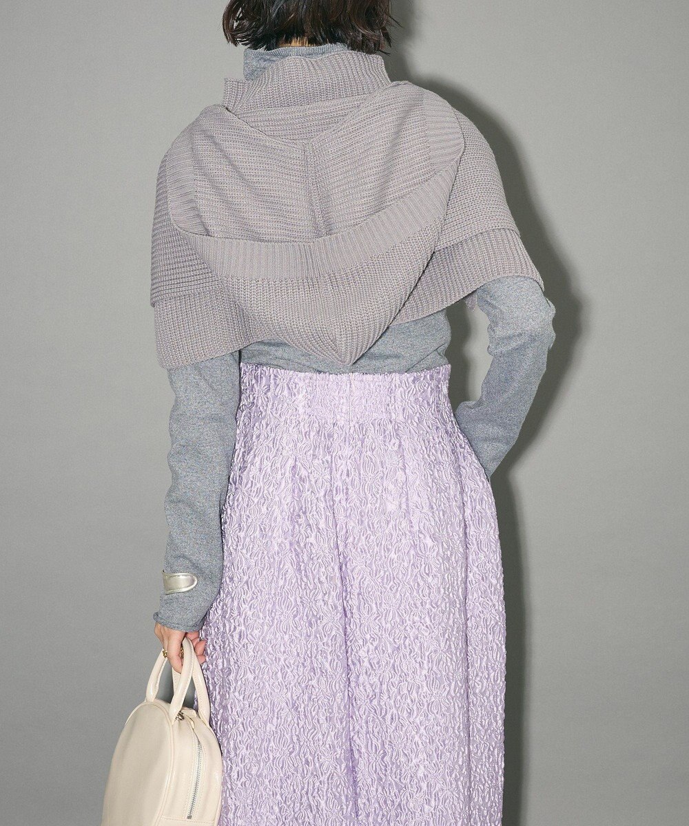 Green Parks フードマフラー＋ケープニット 