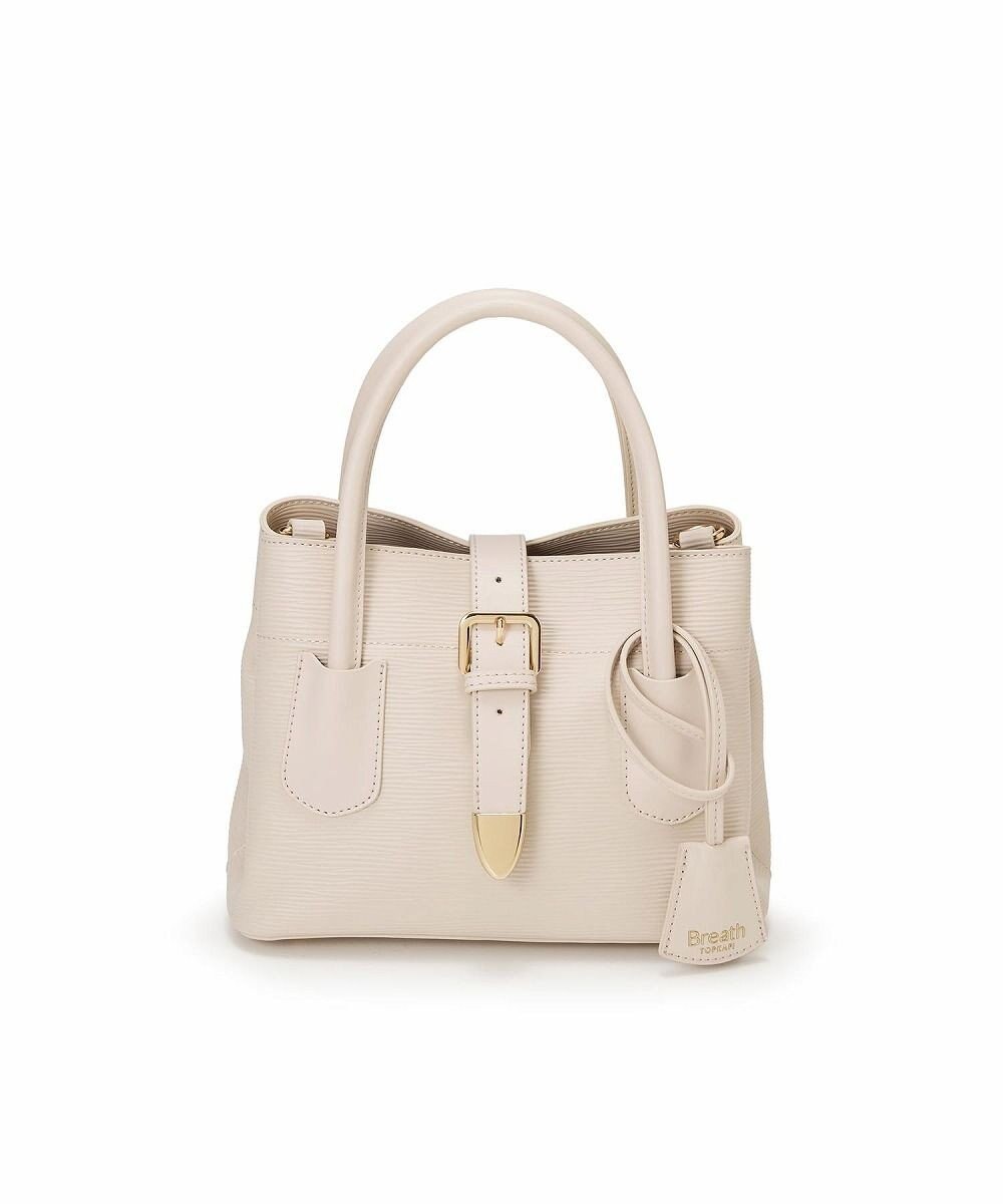 TOPKAPI 【Breath TOPKAPI】RIPPLE リプル バックル ショルダー付き ミニ トートバッグ 