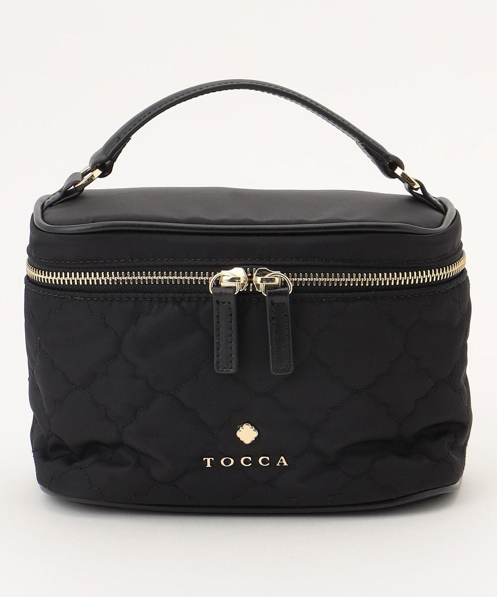 TOCCA CHECKER CLOVER VANITY ヴァニティバッグ 