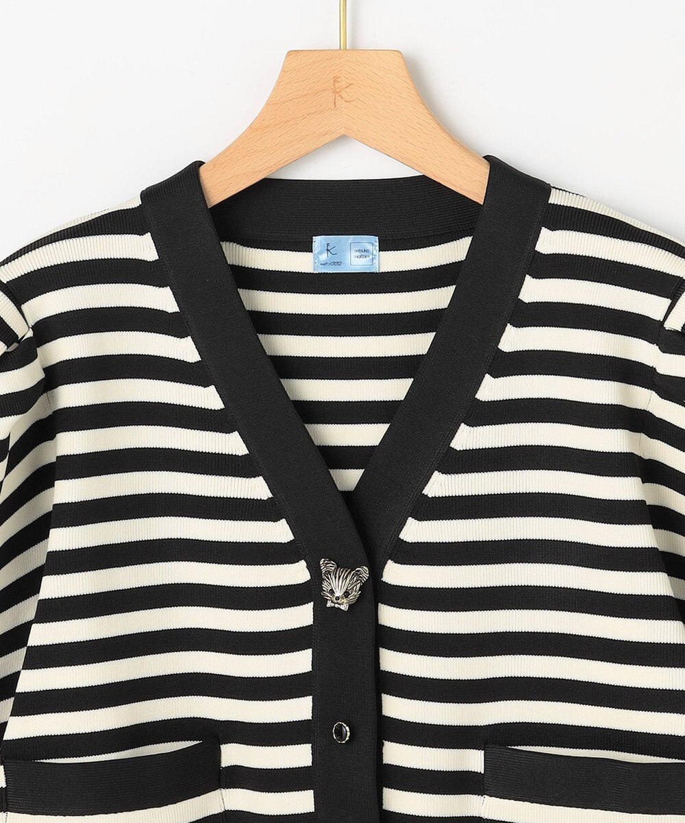 組曲 S 【組曲×setsuko sagittaire】kinakoスポンディッシュ ニットジャケット 