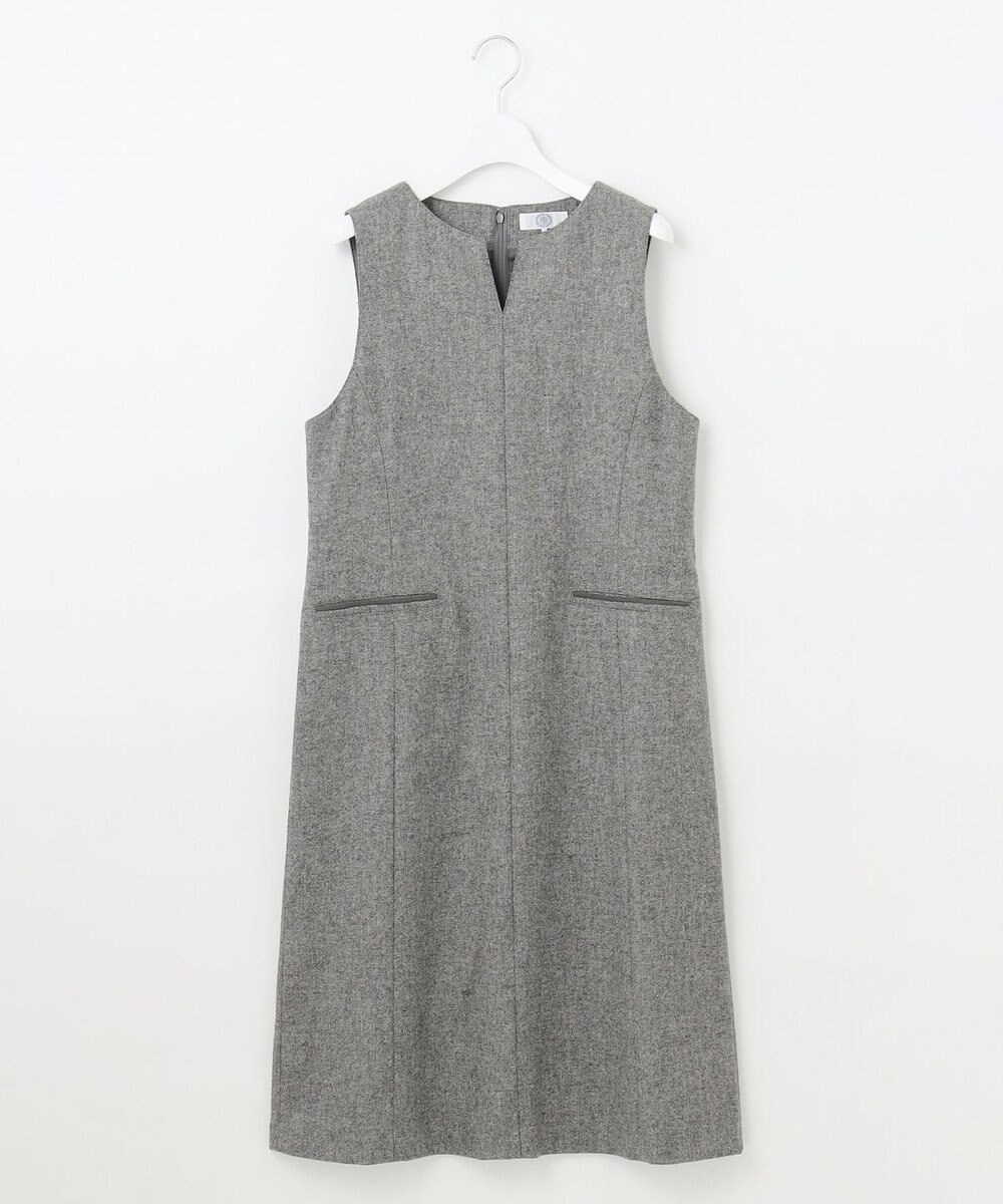 J.PRESS LADIES T/W シャブレーツイル ジャンパースカート 