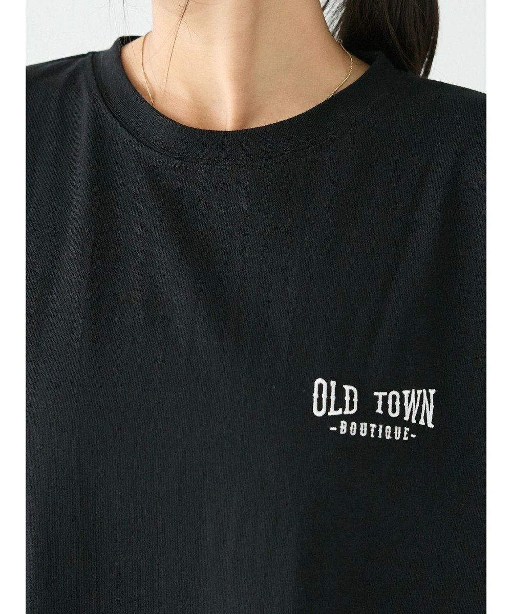 CRAFT STANDARD BOUTIQUE ヴィンテージ風天竺ワンポイントワンピース 