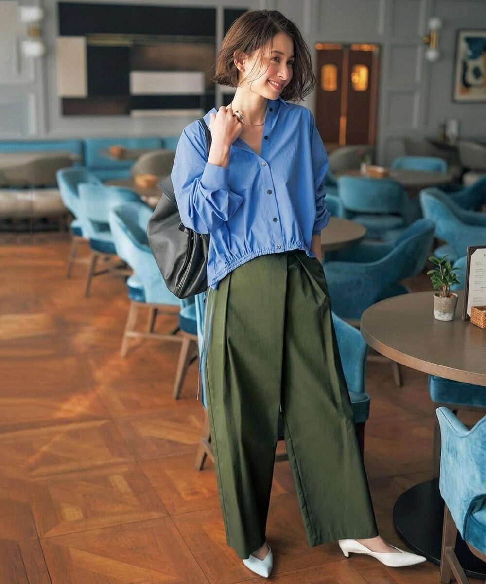 UNFILO アシンメトリー ラップパンツ 