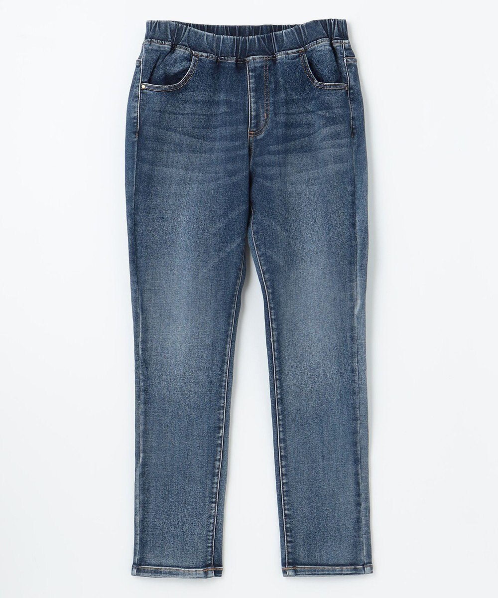 ANY 【ウエストゴム/ストレッチ】ウルトライージーデニムパンツ 