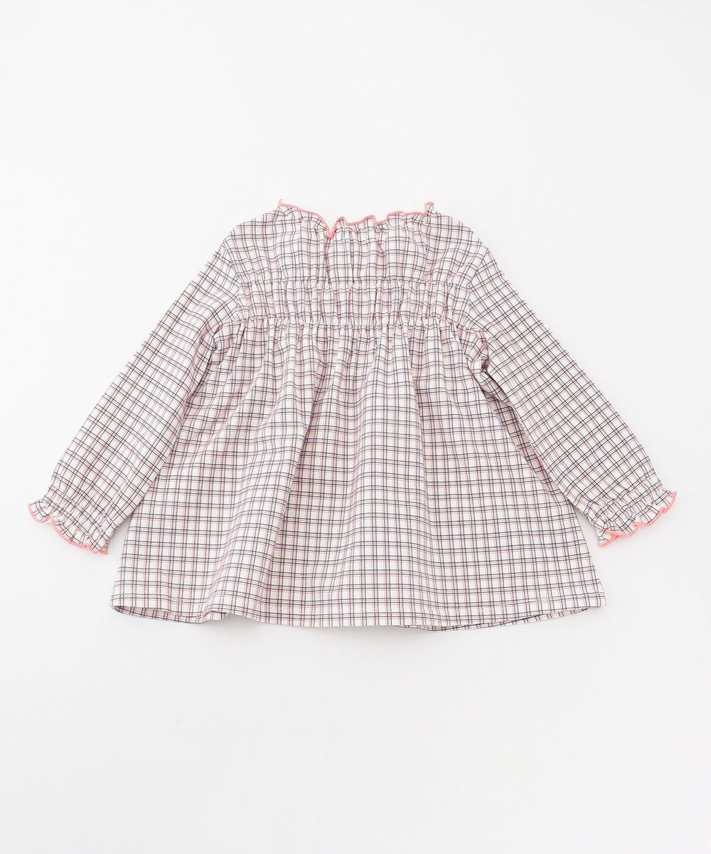 組曲 KIDS 【80-100cm】シャーリングブラウス Tシャツ 