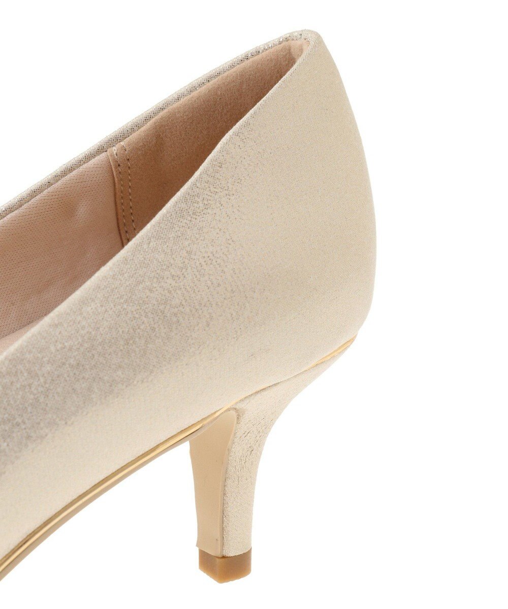 YECCA VECCA メタルラインパンプス 