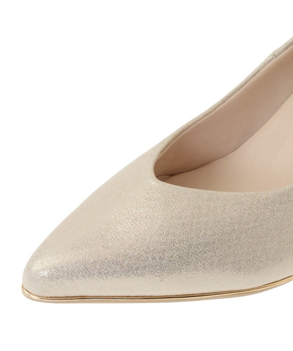 YECCA VECCA メタルラインパンプス 