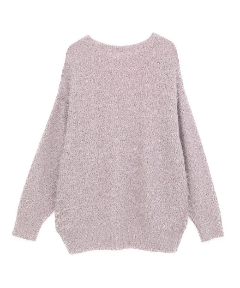 earth music&ecology モヘヤライクレースニット 