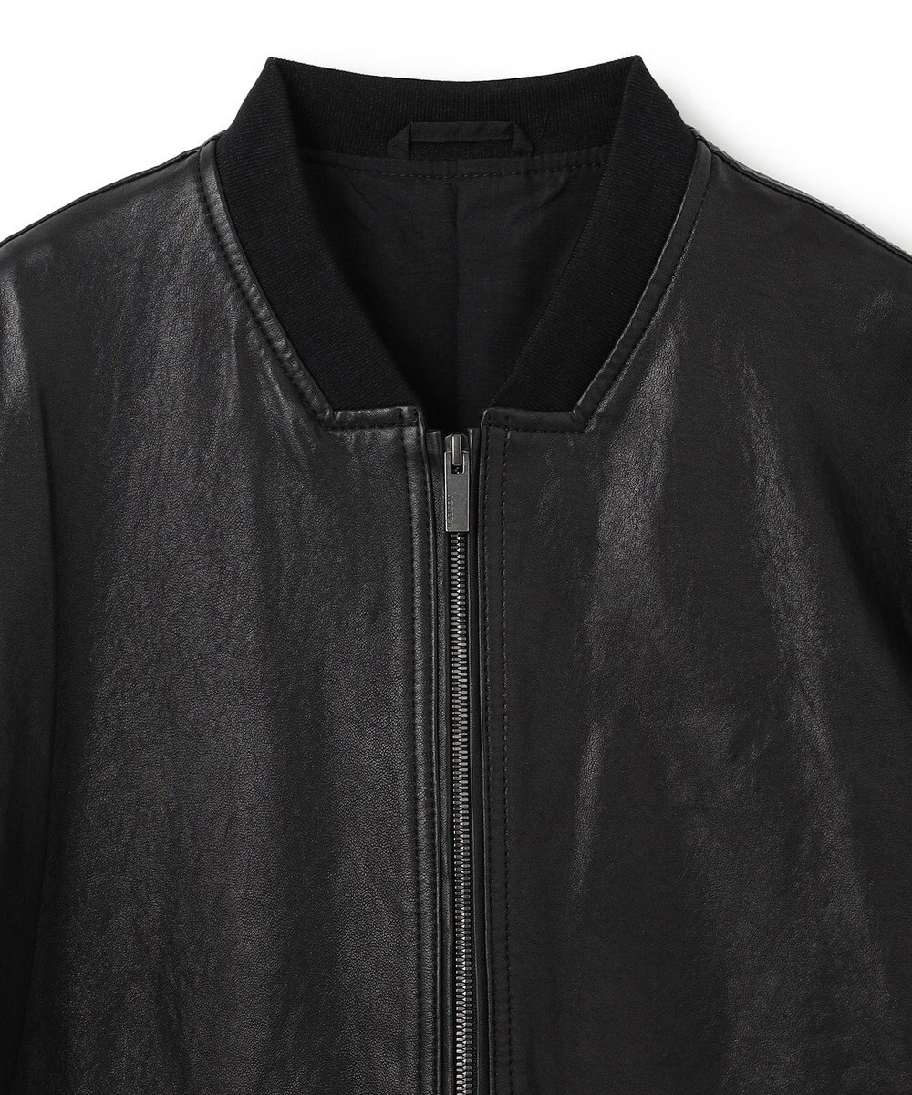 JOSEPH HOMME 新素材【シャツ感覚で羽織れる軽さ】シュリンクエアレザー　ブルゾン 