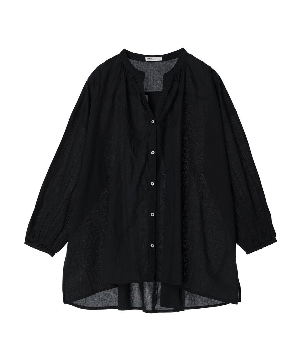 CRAFT STANDARD BOUTIQUE インド綿スキッパーチュニック 