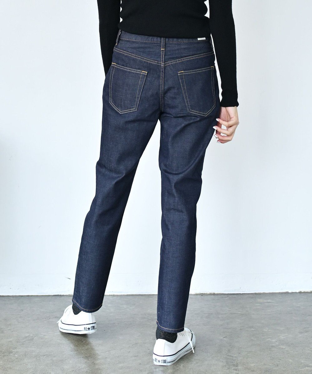 caqu FS relaxpencil Ⅱ 腰回りユッタリ テーパードデニム 