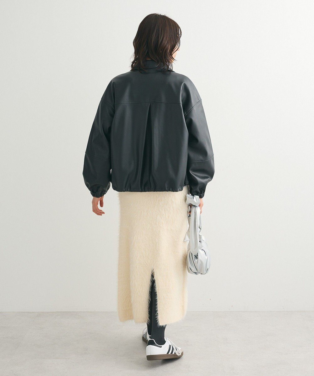 Green Parks フェイクレザージャケット 