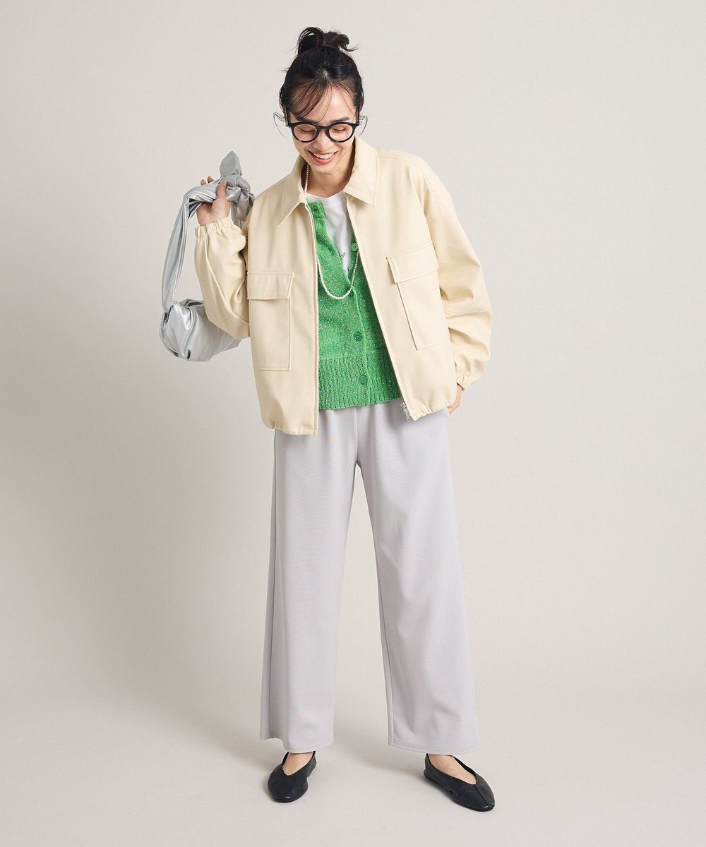 Green Parks フェイクレザージャケット 