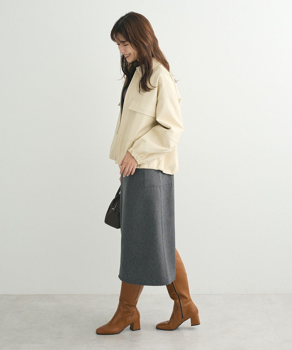 Green Parks フェイクレザージャケット 