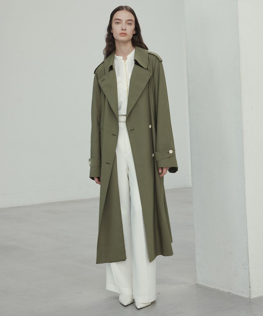 BEIGE， 【洗える・Precious 4月号掲載】JASMINE / ベルト付きワイドストレートパンツ 