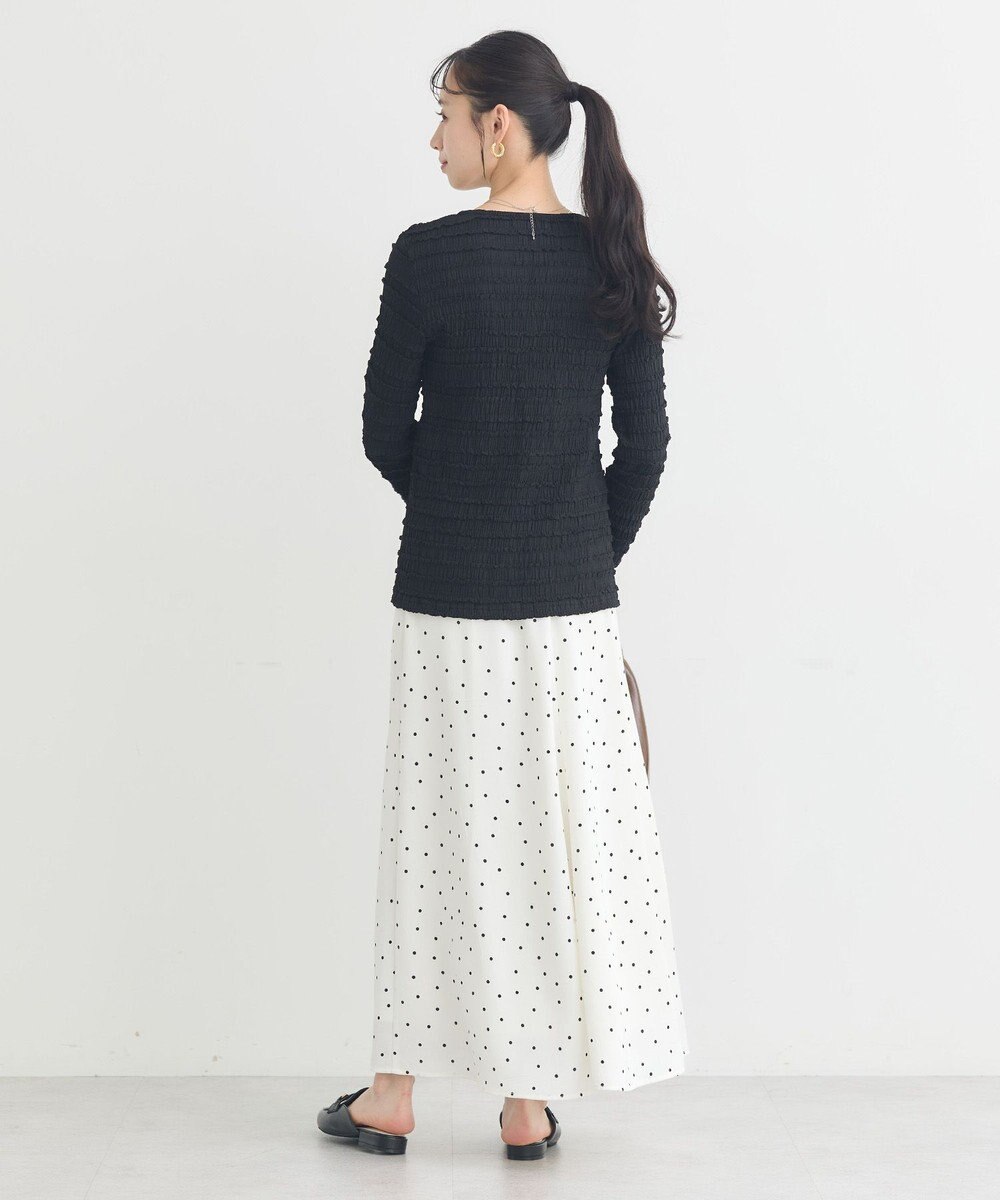 earth music&ecology 【予約】シャーリングカットカーディガン 