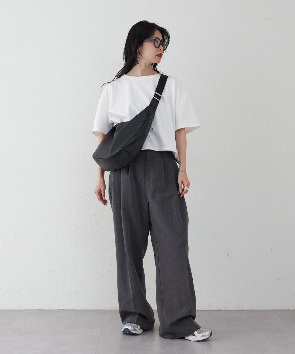 russet ソフトレザーラウンドビッグショルダーバッグ(CE-1325-WEB) 