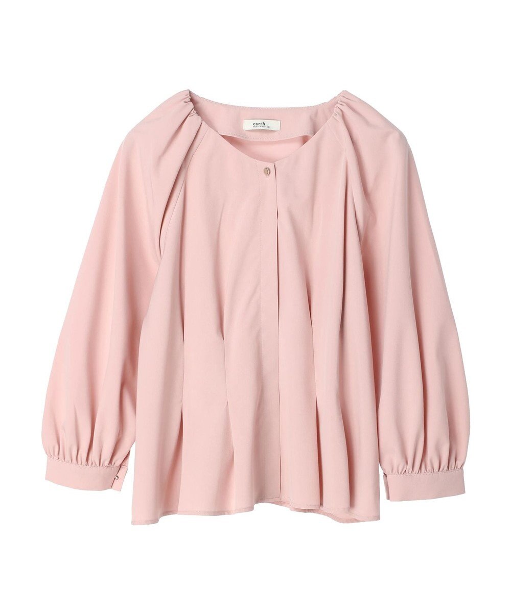 earth music&ecology ペプラムブラウス 