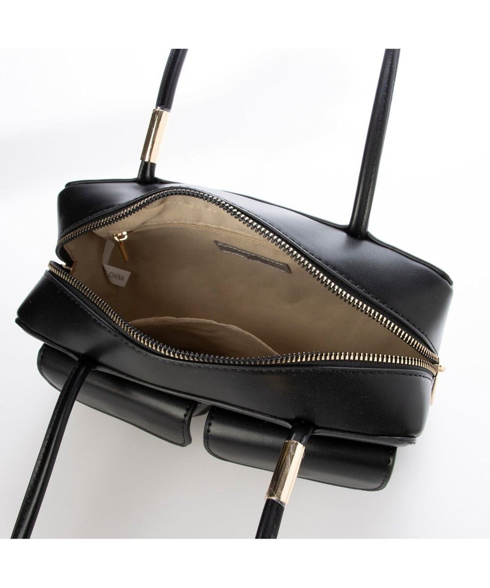 UNBILLION カシュカシュ cachecache / ダブルポケットロングハンドルボストンバッグ 