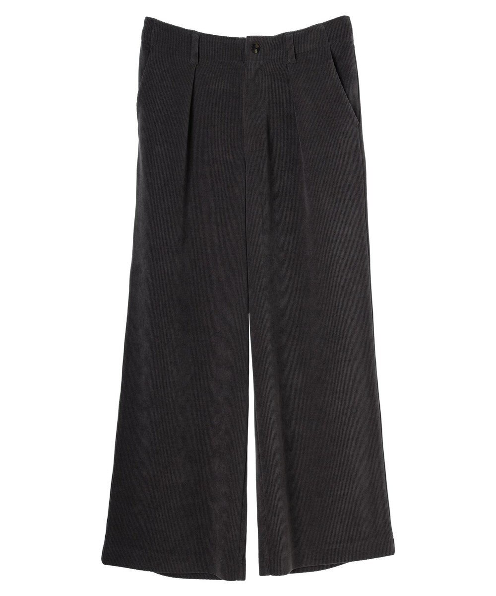 Green Parks コーデュロイワイドパンツ 