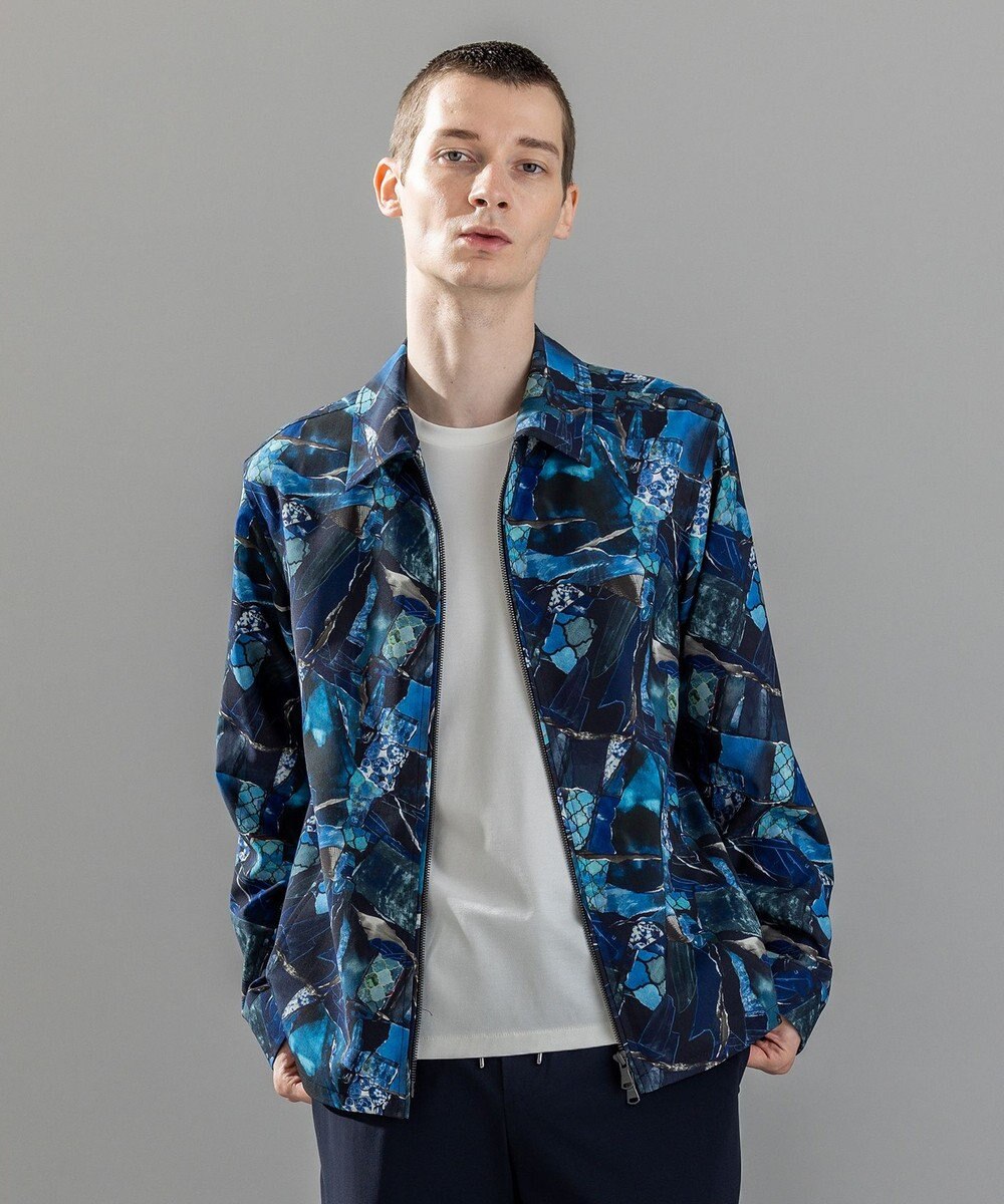 JOSEPH HOMME テクノボイルストレッチ ジップアップブルゾン 