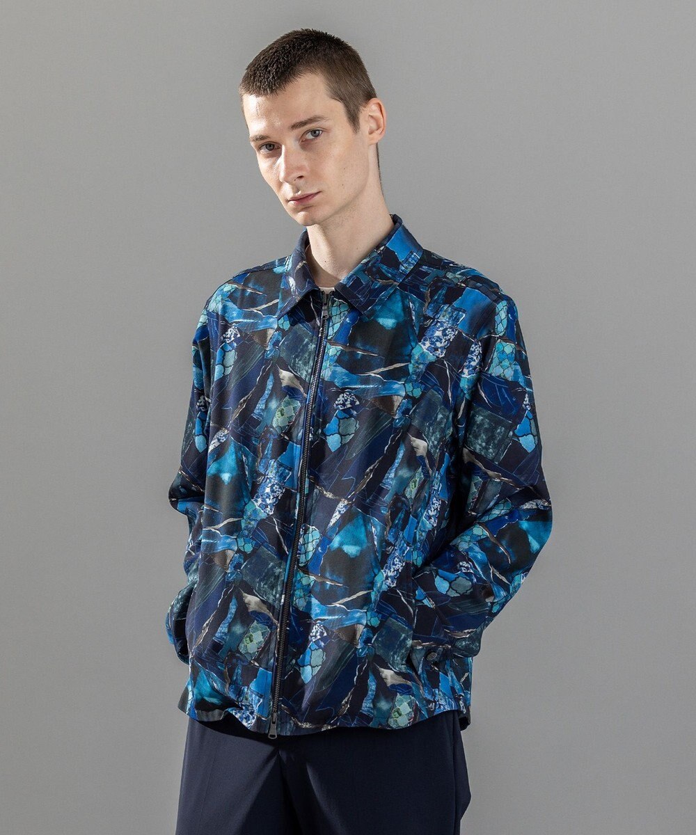 JOSEPH HOMME テクノボイルストレッチ ジップアップブルゾン 