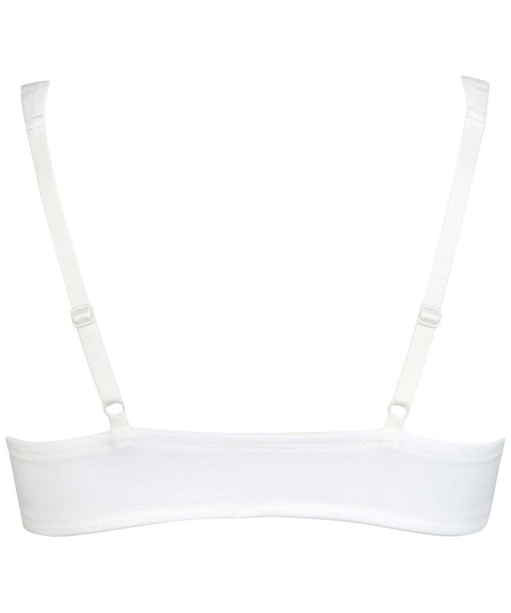 Wing ジュニア ノンワイヤーブラ Wing Teen きちんとささえる 綿混素材(身生地部・カップ肌側) 【STEP3 まるみをおびてきた胸に】ハーフトップ  RB6935 ウイング／ワコール 