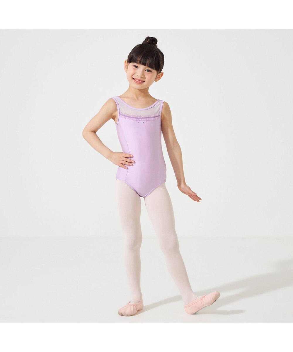 Chacott ノースリーブレオタード 