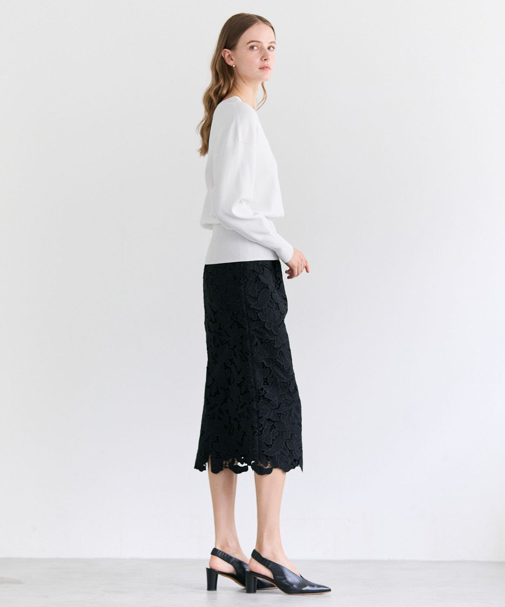 BEIGE， LAURA / ドライタッチ ストレッチニットプルオーバー 