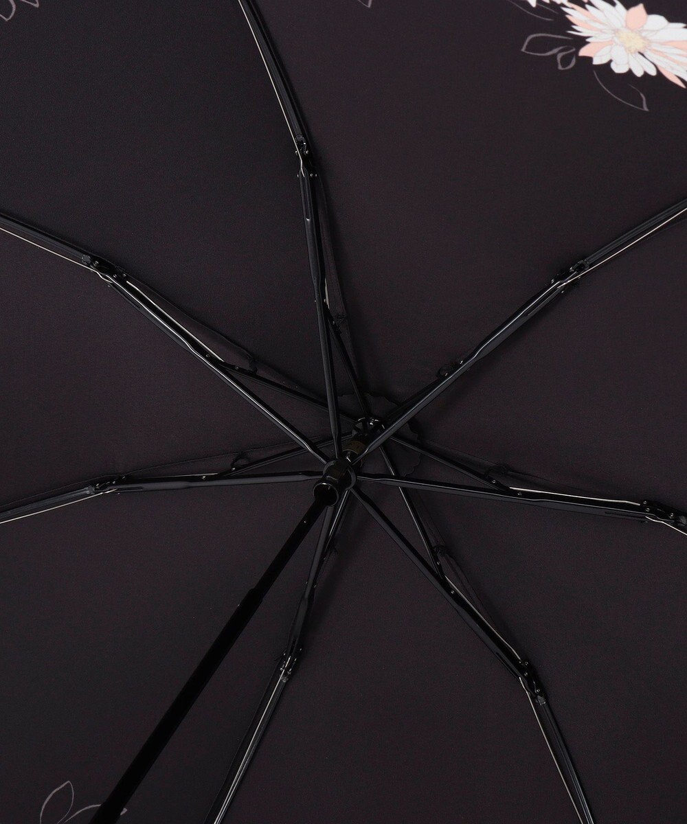 MOONBAT 【雨傘】ランバン　オン　ブルー (LANVIN en Bleu) 花柄 プリント 折りたたみ傘 