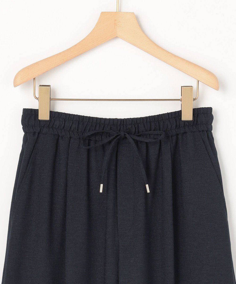 組曲 L 【先行予約】ライトリネンライクイージーワイド パンツ 