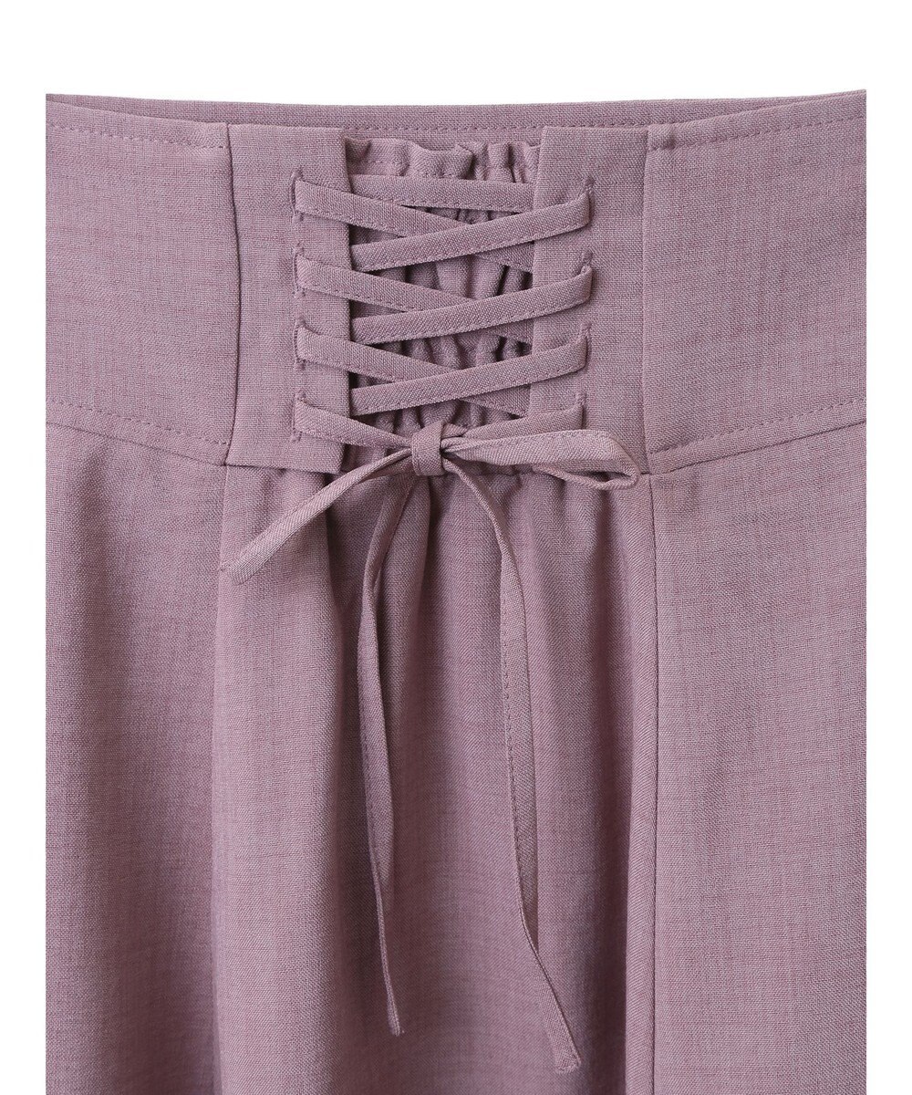 earth music&ecology バックレースアップスカート 