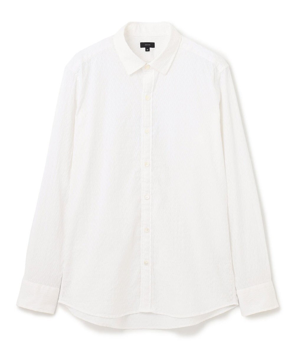 JOSEPH HOMME アロージャガードストレッチ　レギュラーカラーシャツ 