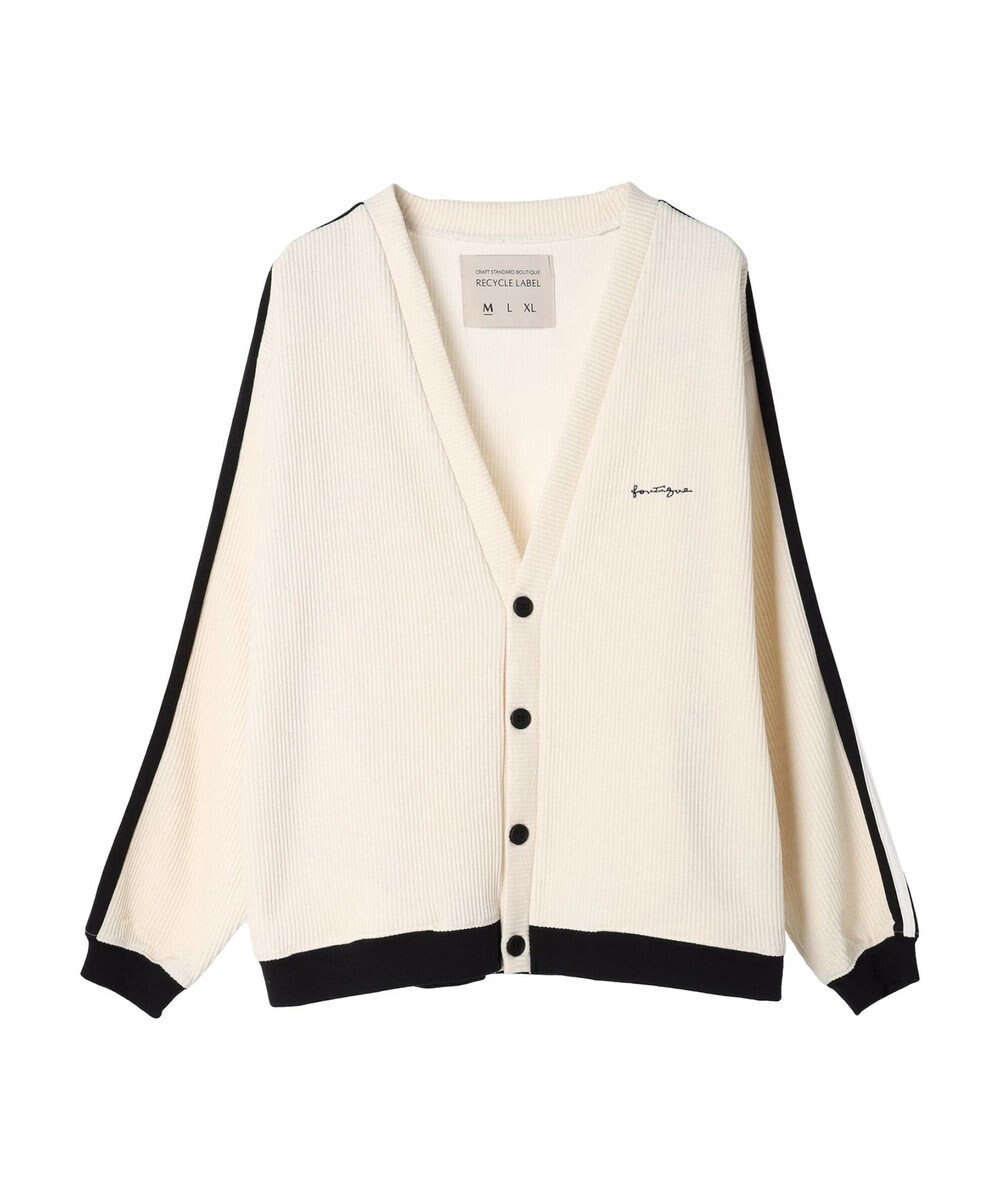CRAFT STANDARD BOUTIQUE 【リサイクル】ラインカーディガン 