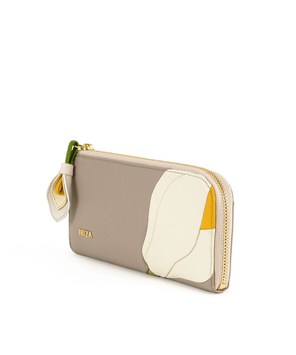 IBIZA プレーサ　L字ファスナー長財布 