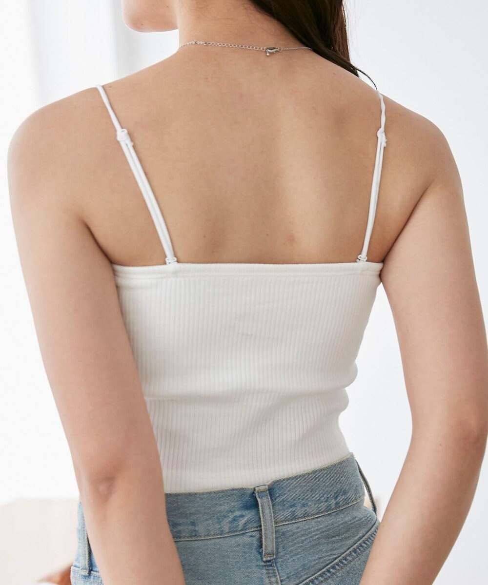 WEGO 【カップ付きインナー/SMサイズ展開】なちゅ盛れカップインショートキャミ 