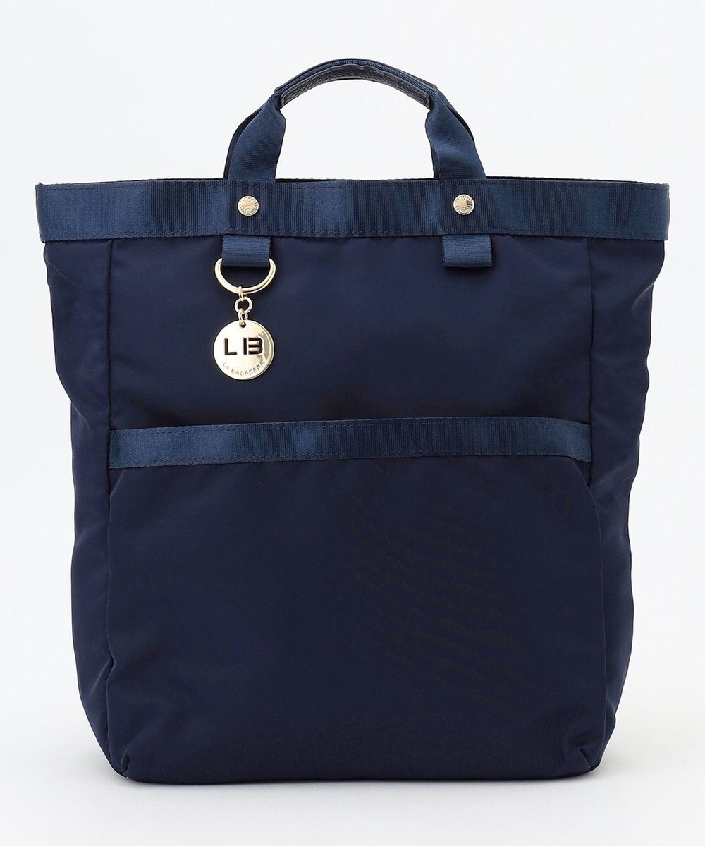 LA BAGAGERIE チャーム付き　ナイロンリュック 