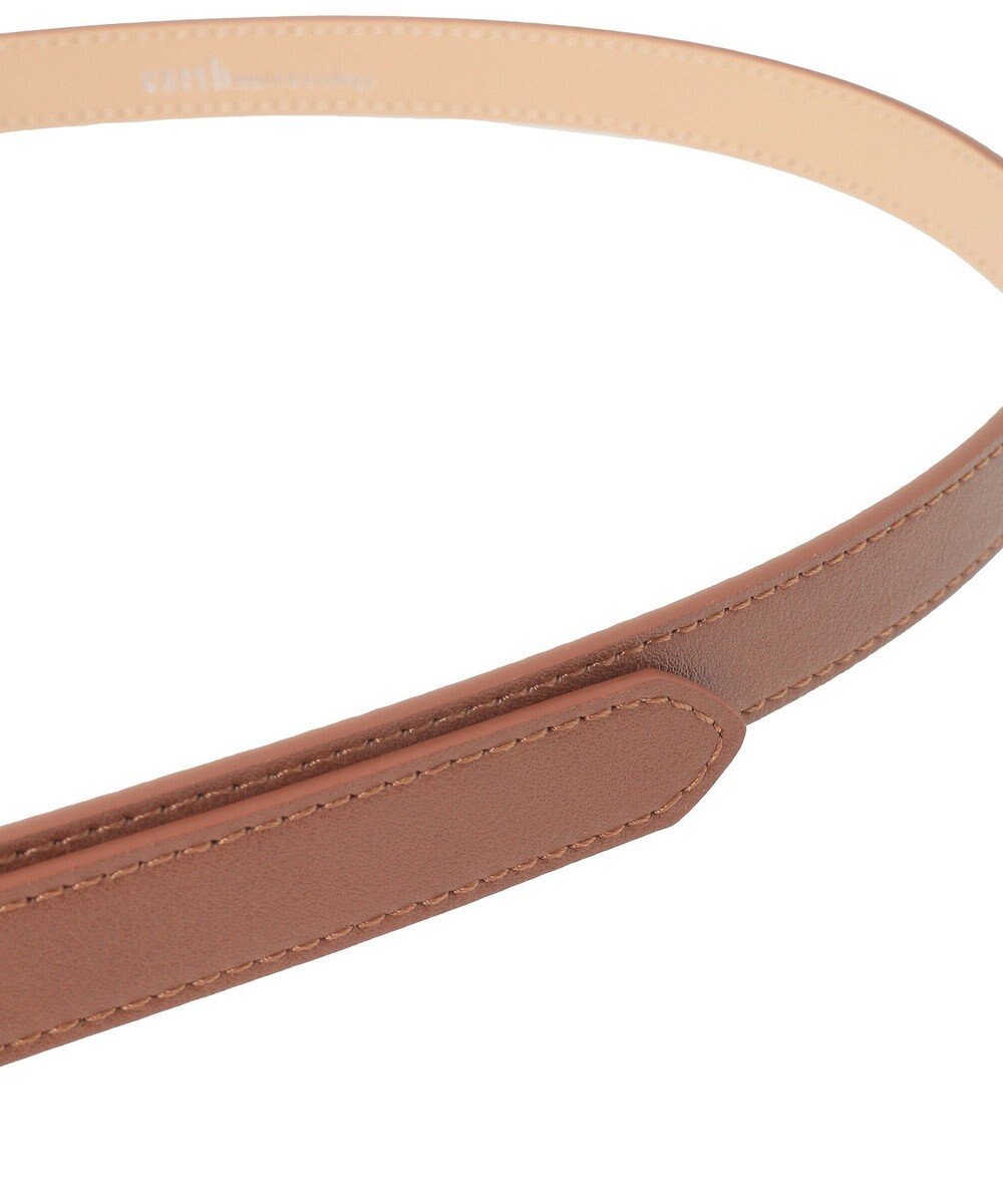 earth music&ecology ニュアンスバックルピンレスベルト 