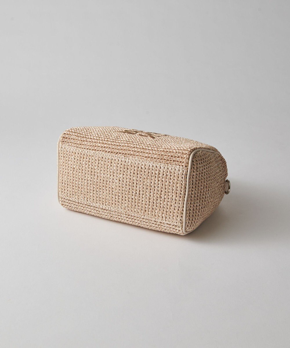 russet ナイロンラフィアミニボストンバッグ(CE-1715) 