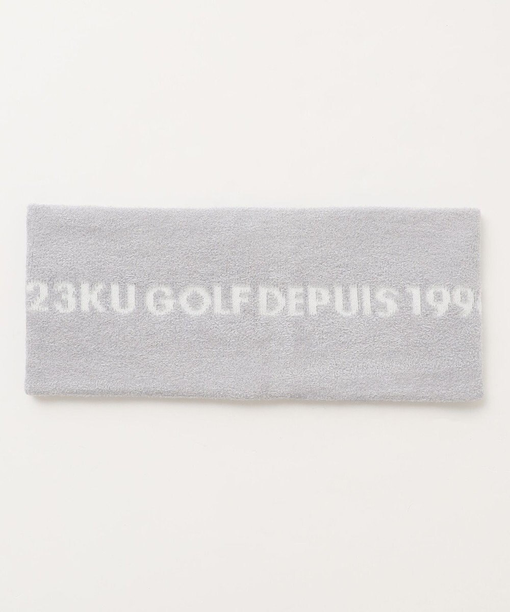 23区GOLF 【MEN】【ウォッシャブル】スヌード付き 裏モールパーカー ニット 