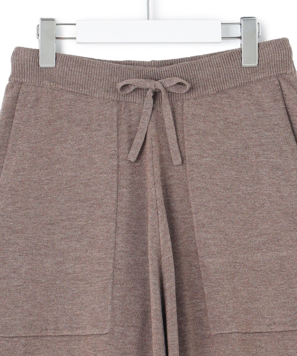 J.PRESS YORK STREET 【WOMEN】ANTI PILLING WOOL ニットワイドパンツ 