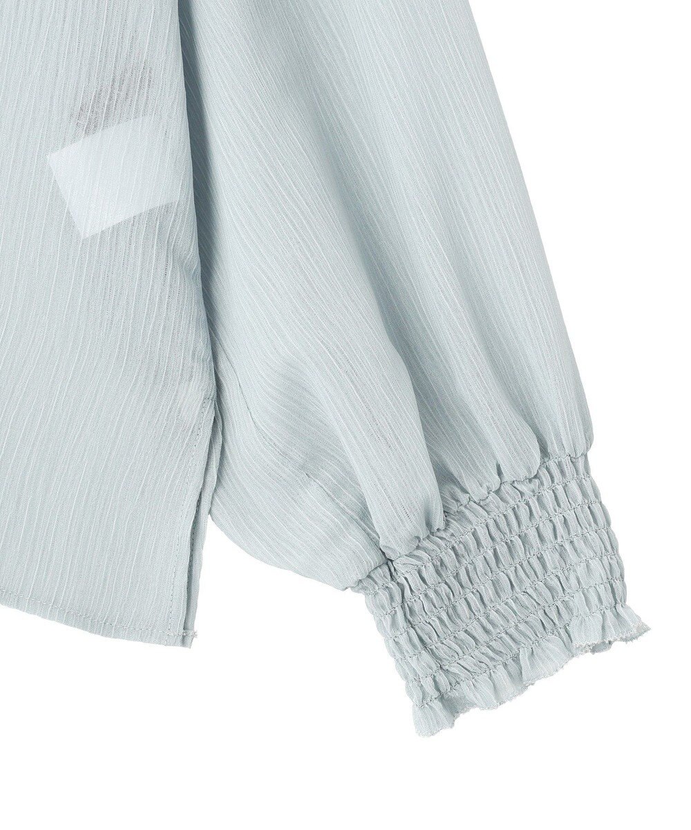 YECCA VECCA ラッフルレースブラウス 