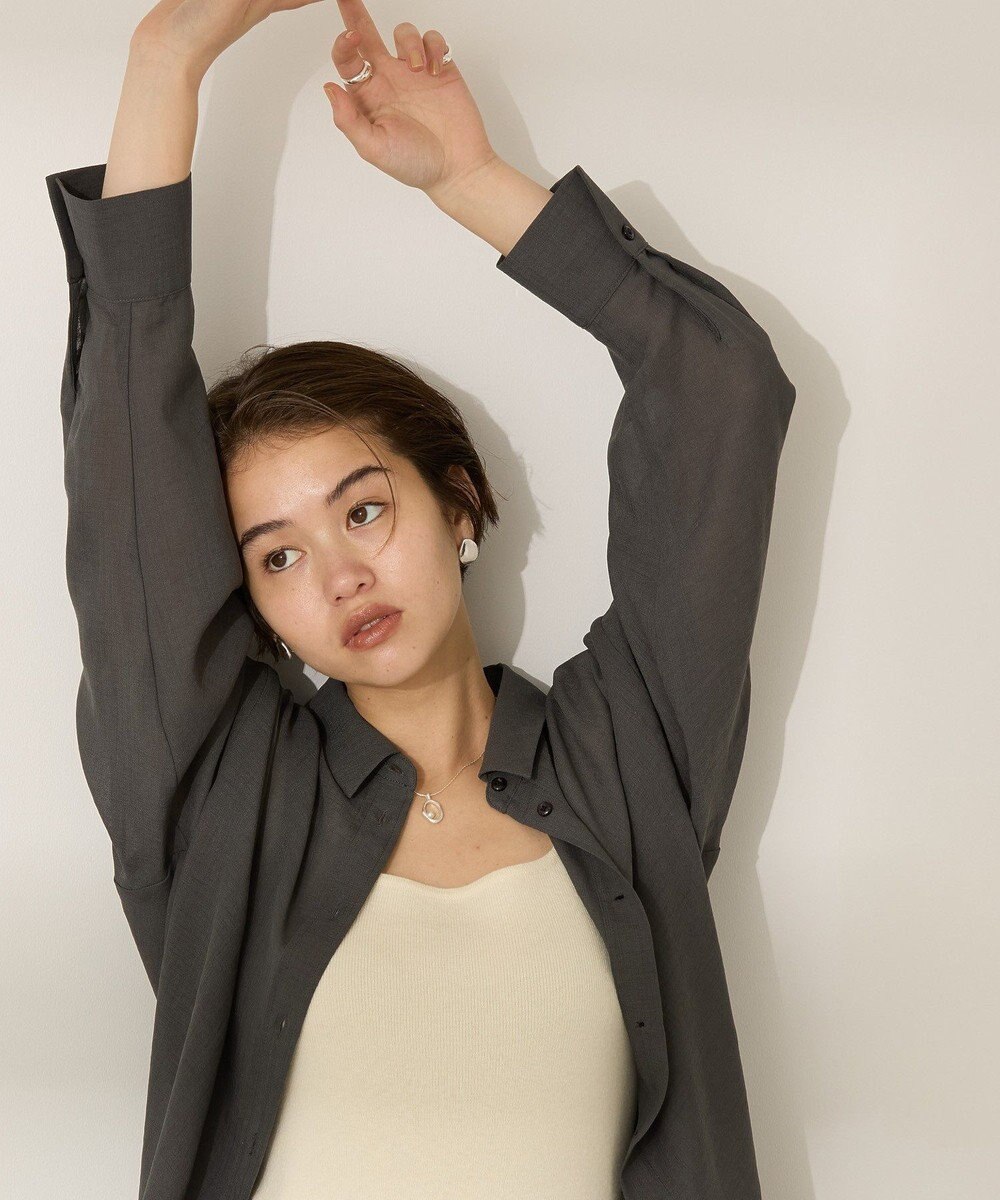 AMERICAN HOLIC シアーボイルレギュラーシャツ 