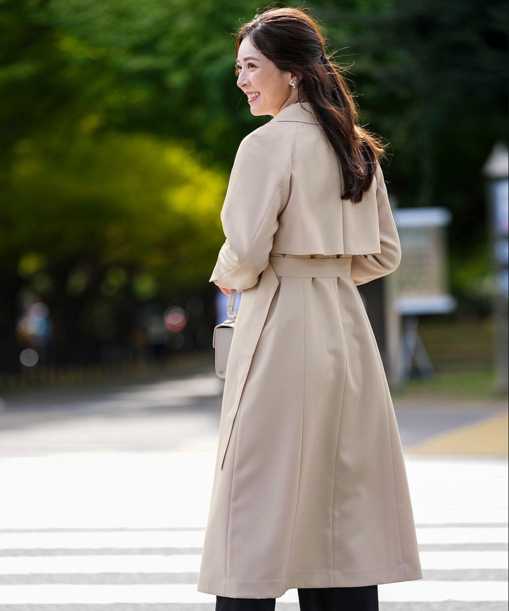 ANY SIS エレガントロング トレンチ コート 