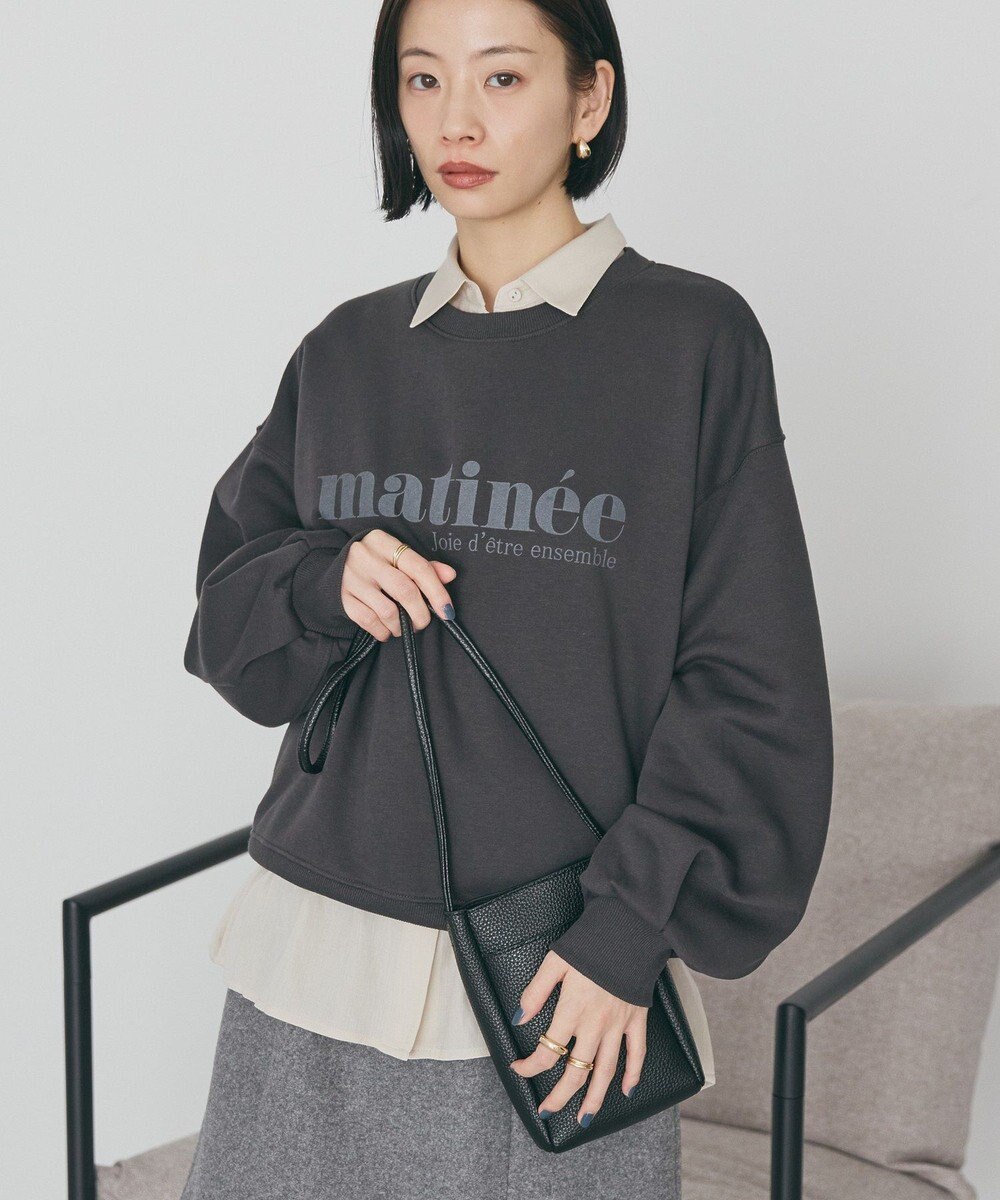 AMERICAN HOLIC フレンチロゴ裏起毛プルオーバー 