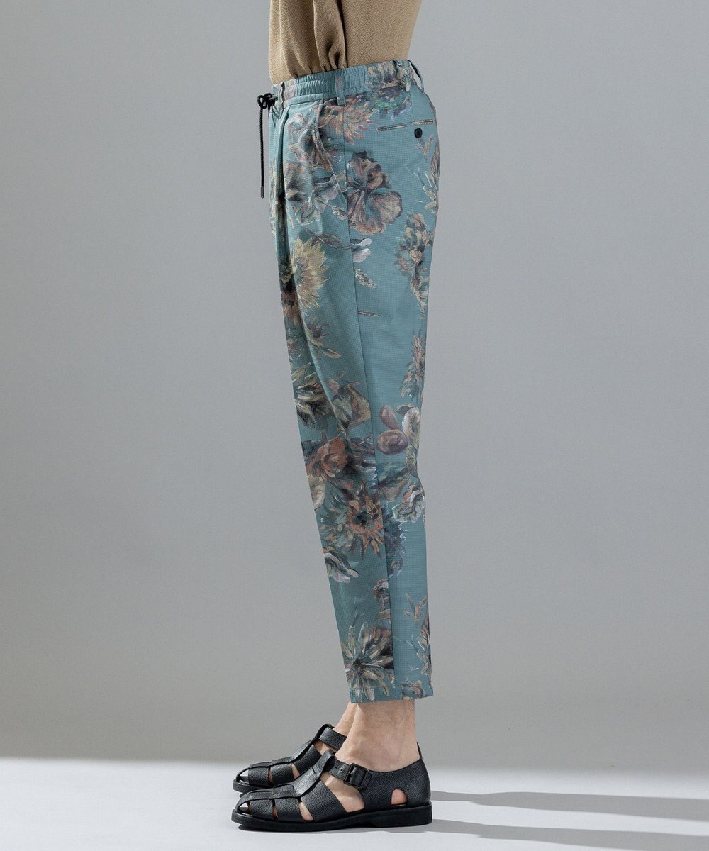 JOSEPH HOMME 【LEON 掲載】クールドッツストレッチトロピカル柄　/ TEDDY CONVERTIBLE 