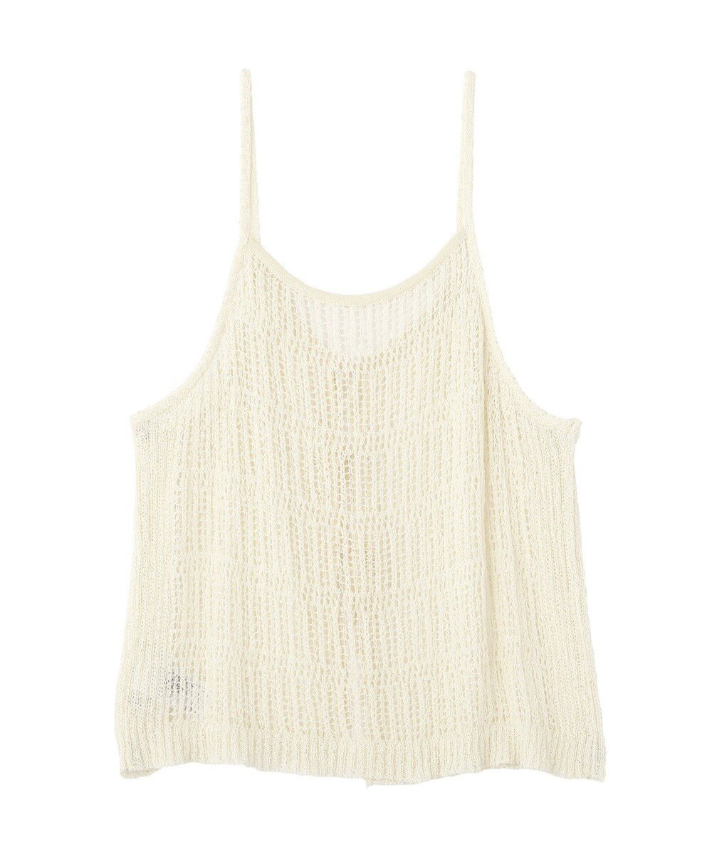 CRAFT STANDARD BOUTIQUE ノットヤーン透かしビスチェ 
